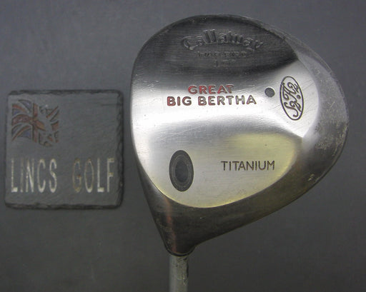 Left-Handed Callaway Great Big Bertha Warbird 10° Driver Regular Graphite Shaft