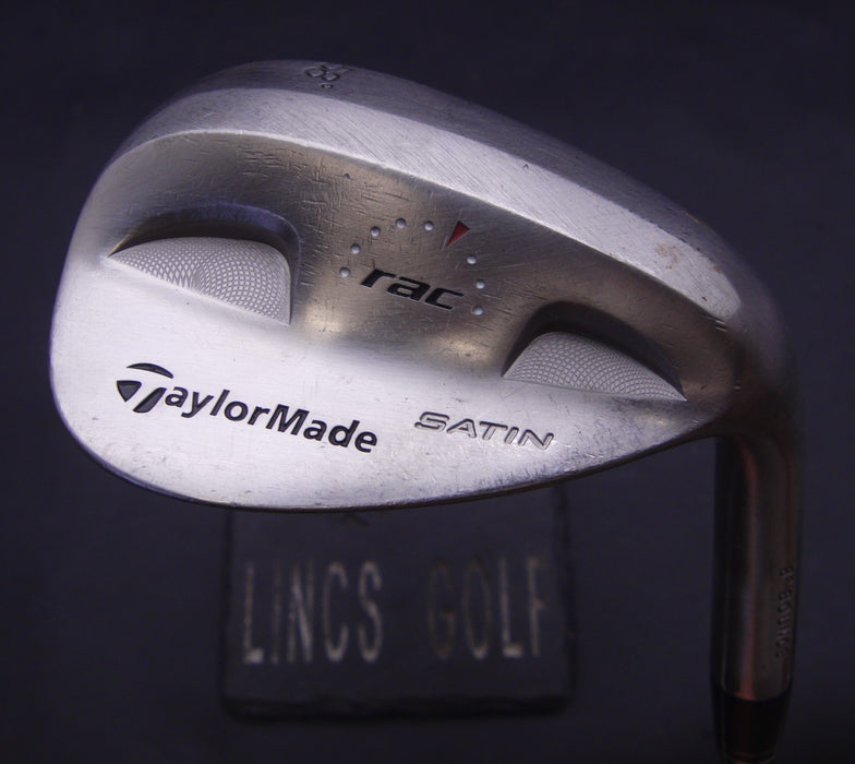 TaylorMade rac Satin 58° Sand Wedge Stiff Steel Shaft No 1 Grip