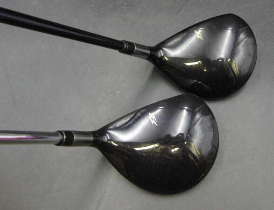 Set of 2 Maruman Shuttle 18º 5 & 21º 7 Woods Regular Steel/Graphite Shafts