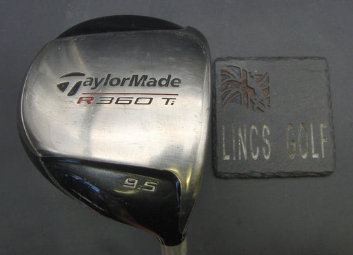 TaylorMade R360 Ti 9.5° Driver Stiff Graphite Shaft Golf Pride Grip