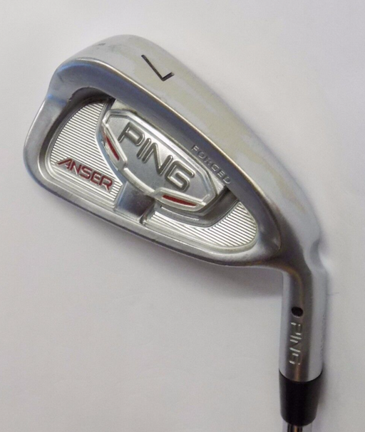 Ping Anser Forged Black Dot 7 Iron Project X Rifle 5.5 Steel Shaft Ping Grip