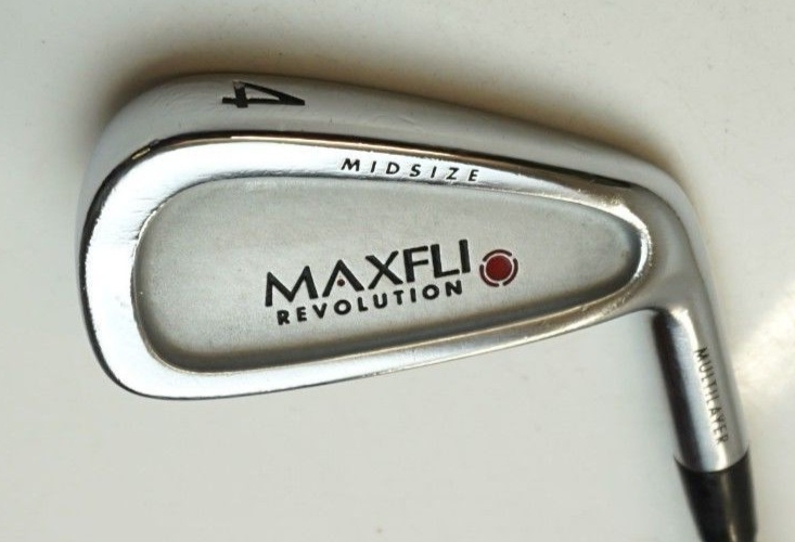 Maxfli Revolution 4 Iron Regular Flex Graphite Shaft Golf Pride Grip