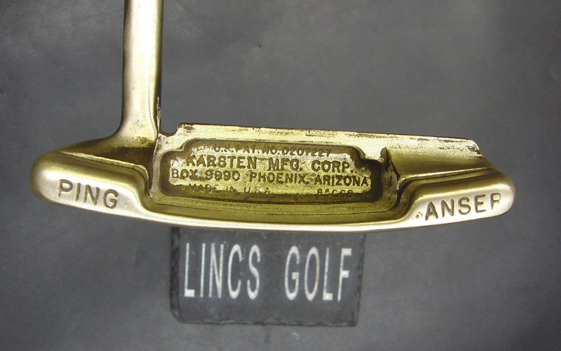 Ping Anser Karsten Putter Steel Shaft 89cm Length Westgolf Grip
