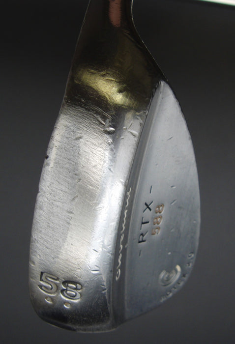 Cleveland RTX.588 Rotex 2.0 58° Sand Wedge Stiff Steel Shaft Cleveland Grip