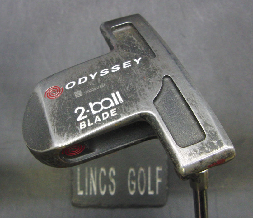 Odyssey DFX 2-Ball Blade Putter Steel Shaft 86cm Length Psyko Grip*