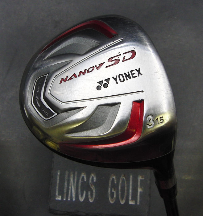 Yonex Nanov SD 15° 3 Wood Regular Graphite Shaft Majek Grip