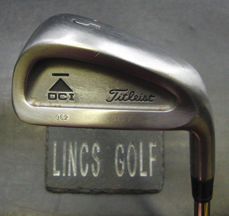 Titleist DCI 962 5 Iron Stiff Steel Shaft Titleist Grip