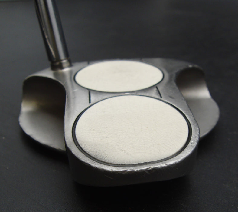Odyssey White Steel 2-Ball Putter 83cm Length Steel Shaft RoseMark Grip*
