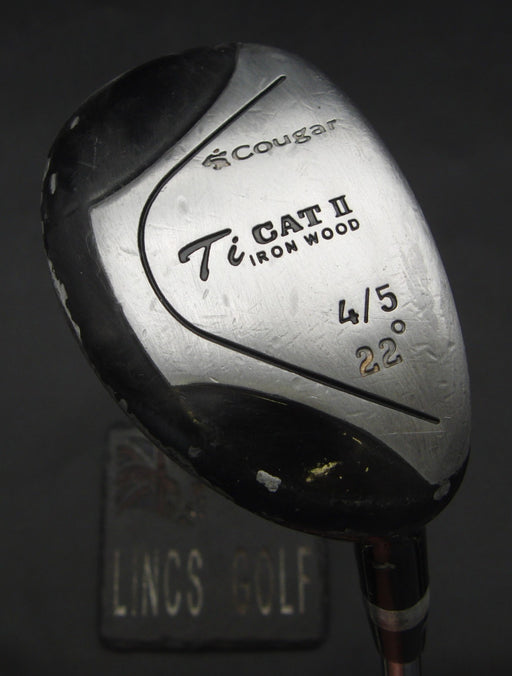 Cougar Ti Cat II 22° 4 Hybrid Regular Steel Shaft Cougar Grip