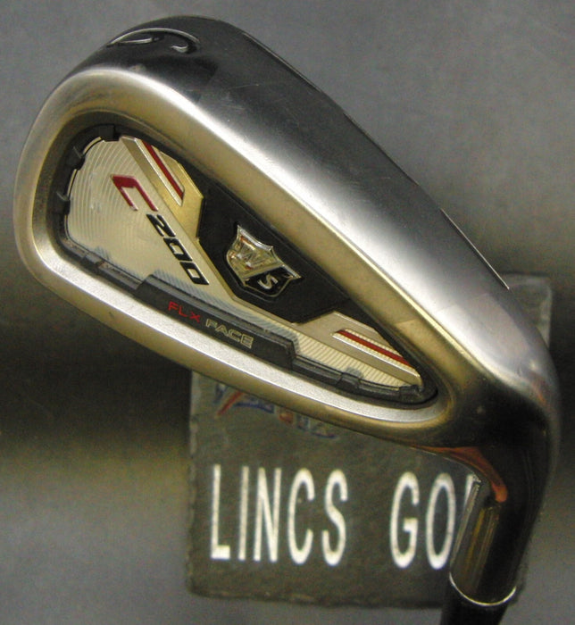 Wilson Staff FLX Face C200 6 Iron Extra Stiff Steel Shaft Golf Pride Grip