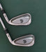 Set of 2 x Cleveland TA6 Irons 4 & 6 Regular Steel Shaft Mixed Grips