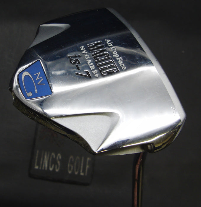 Mactec NVG Air 3+ IS-7 Putter Steel Shaft 87cm Length Psyko Grip