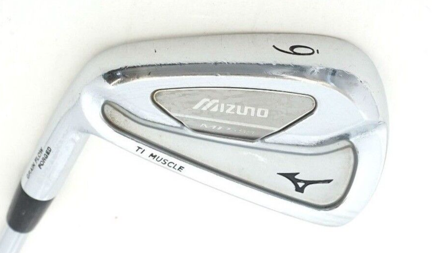 Left Handed Mizuno MP 59 Ti Muscle 6 Iron True Temper Stiff Steel Shaft