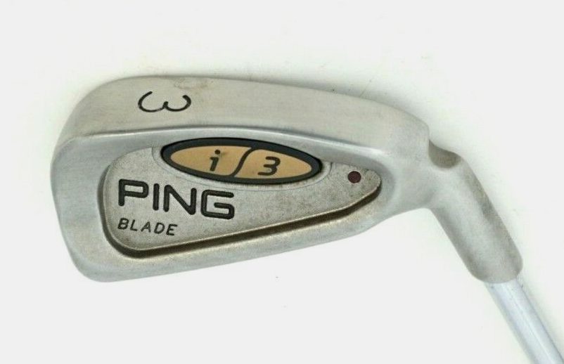 Ping i3 Blade Maroon Dot 3 Iron Regular Steel Shaft Ping Grip