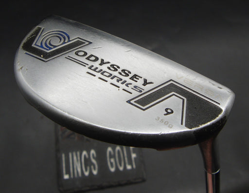Odyssey Works Versa 9 350g Putter 86cm Length Steel Shaft Odyssey Grip*