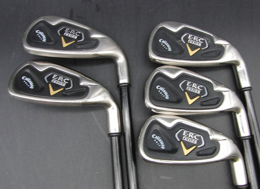Set of 5x Callaway ERC Fusion 5-9 Irons Regular Graphite Shafts Callaway Grips