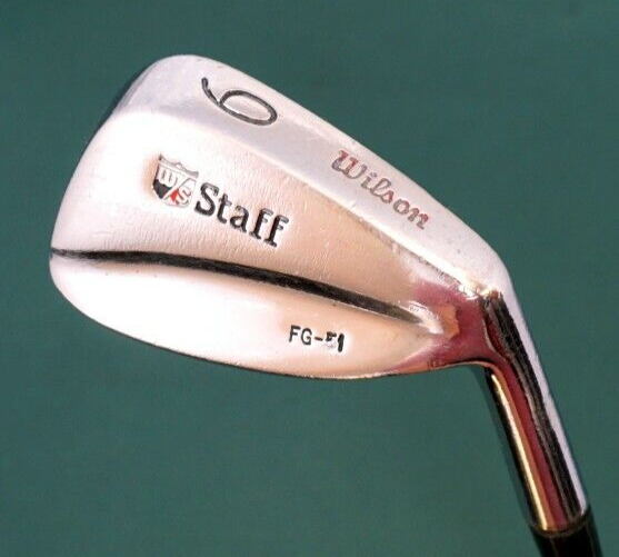 Wilson Staff FG-51 9 Iron Regular Steel Shaft Golf Pride Grip