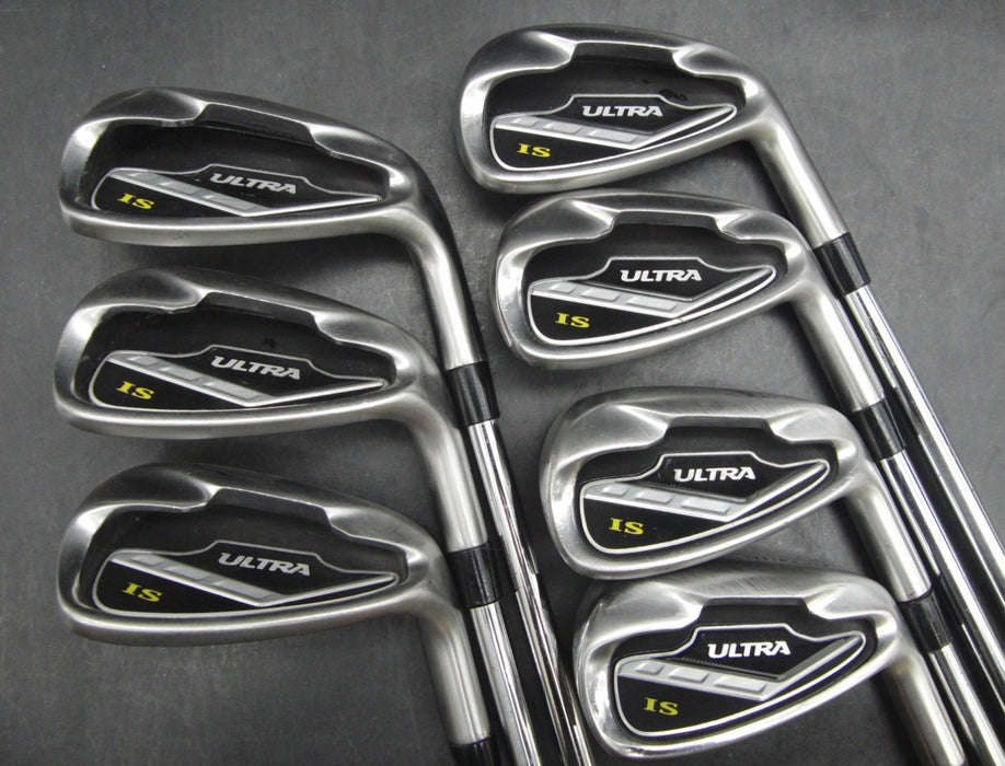 Set of 7x Wilson Ultra IS Irons 5-SW Stiff Steel Shafts Wilson Grips*