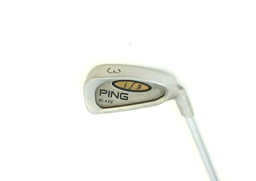 Ping i3 Blade White Dot 3 Iron Stiff Steel Shaft Lamkin Grip
