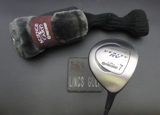 Maruman Verity RV Stainless 23° 7 Wood Regular Graphite Shaft Maruman Grip + HC