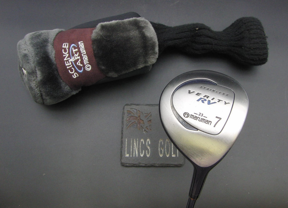 Maruman Verity RV Stainless 23° 7 Wood Regular Graphite Shaft Maruman Grip + HC