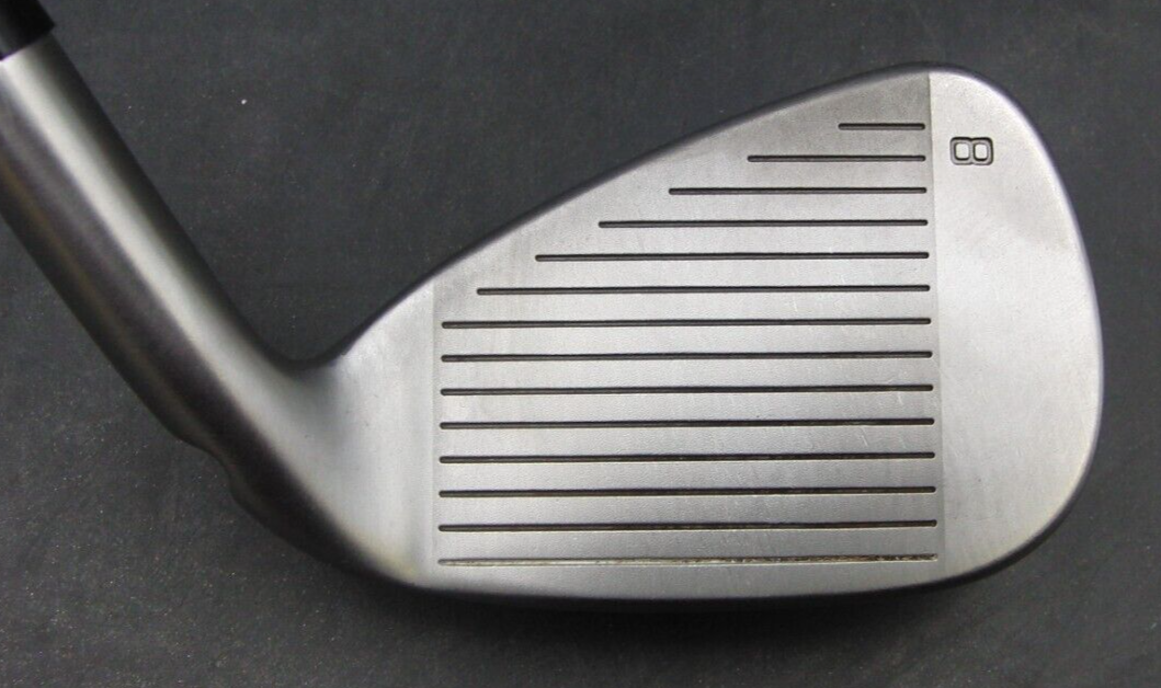 Left Handed Ping i Series E1 White Dot 8 Iron Stiff Steel Shaft Ping Grip