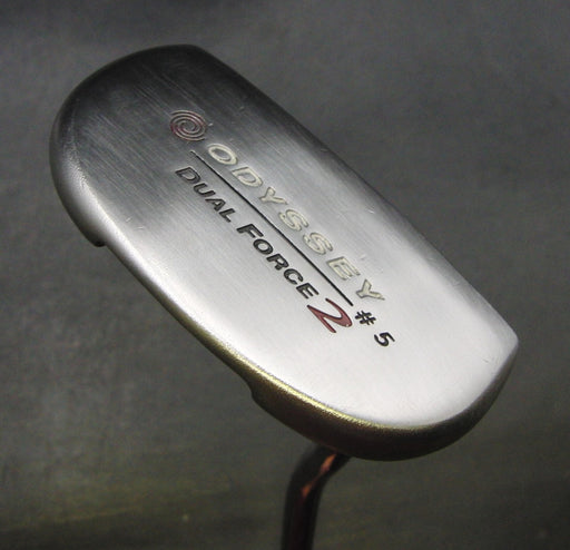 Odyssey Dual Force 2 #5 Putter Steel Shaft 87cm Length Psyko Grip