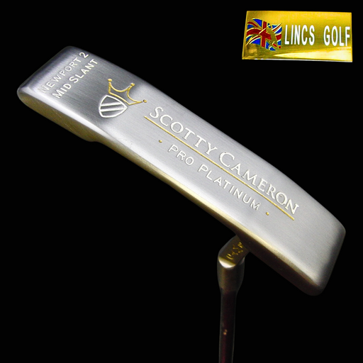 Refurbished Scotty Cameron Pro Platinum Newport 2 Mid Slant Putter 84cm*
