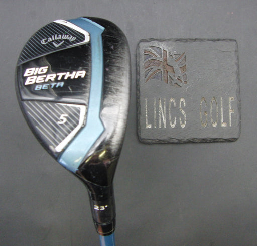 Ladies Callaway Big Bertha Beta 23° 5 Hybrid Ladies Graphite Shaft Callaway Grip
