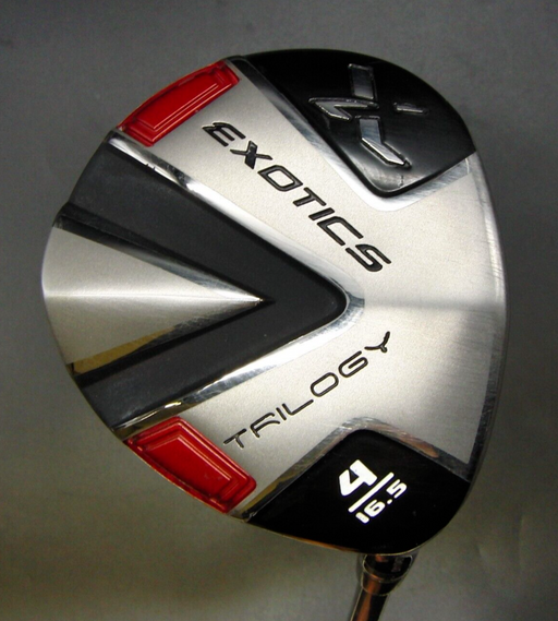 Exotics Trilogy X 16.5° 4 Wood Stiff Graphite Shaft Exotics Grip