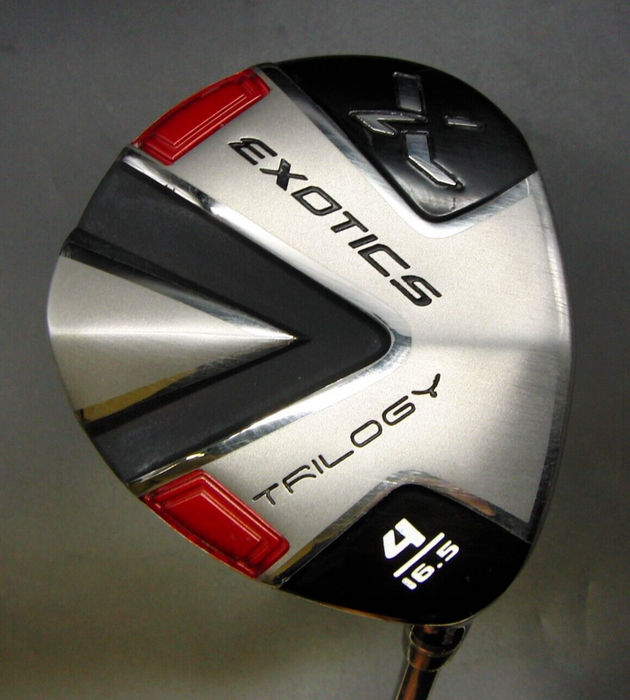 Exotics Trilogy X 16.5° 4 Wood Stiff Graphite Shaft Exotics Grip