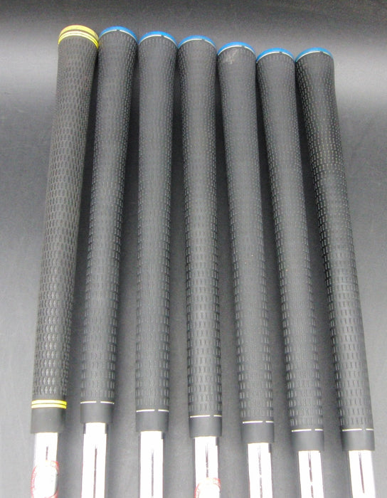 Set of 7x TaylorMade SLDR 4-PW Irons Stiff Steel Shafts TaylorMade Grips