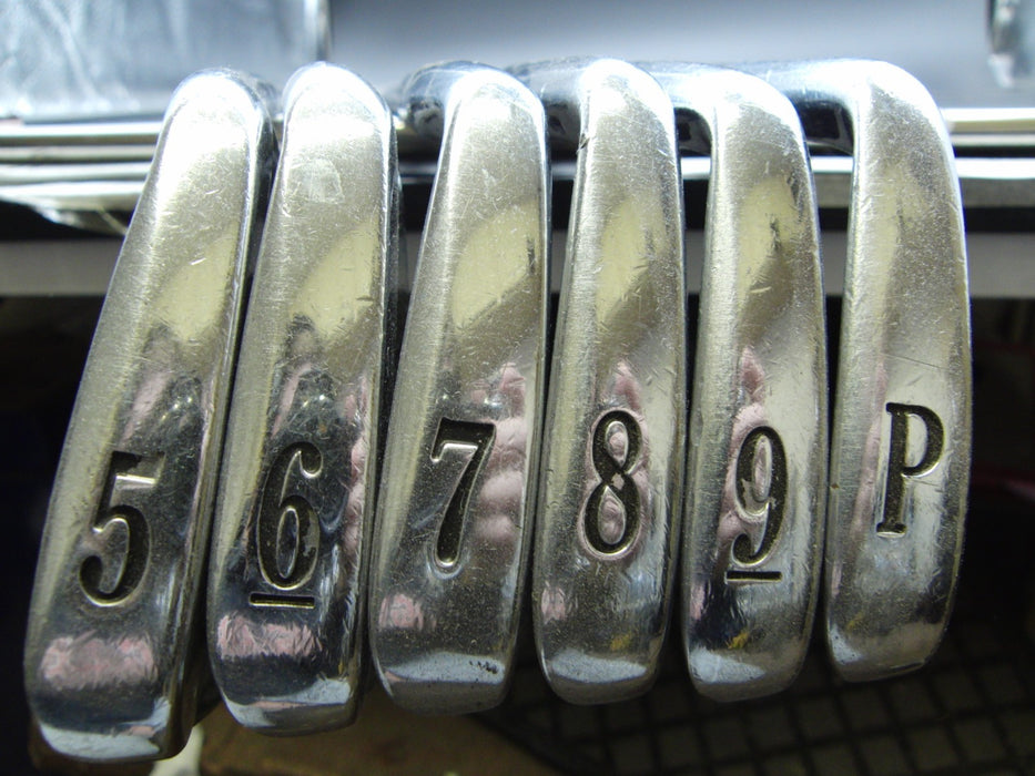 Set of 6x Titleist 690MB Forged Irons 5-PW Stiff Steel Shafts Titleist Grips*