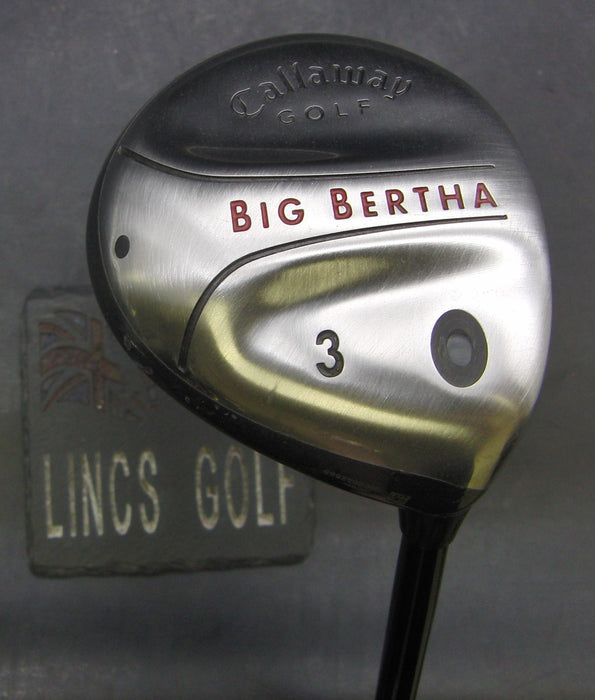 Callaway Big Bertha 3 Wood Regular Graphite Shaft Callaway Grip