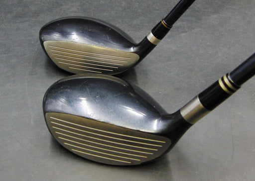 Set of 2 Bridgestone Tour Stage FHT 3 & C500 5 Woods Regular Graphite Shafts