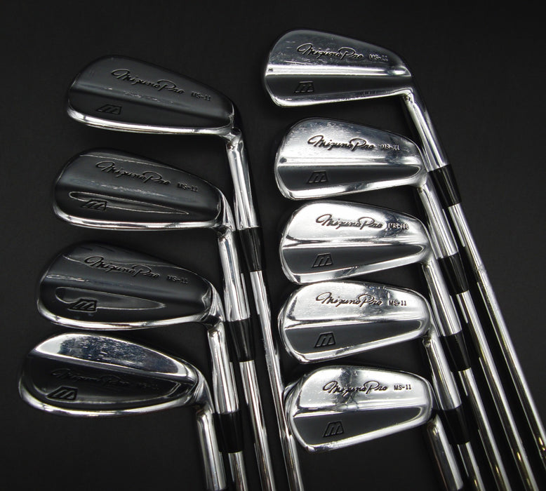 Set of 9x Mizuno Pro MS-11 Irons 3-SW Regular Steel Shafts Mizuno Grips