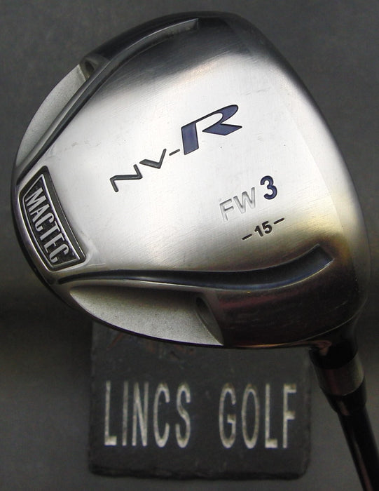 MacGregor Mactec NV-R FW 15° 3 Wood Regular Graphite Shaft Mactec NV-R Grip