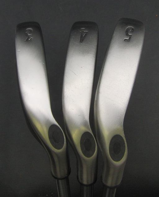 Set of 3 Callaway Steelhead X-14 3 + 4 + 5 Irons Regular Graphite Shafts