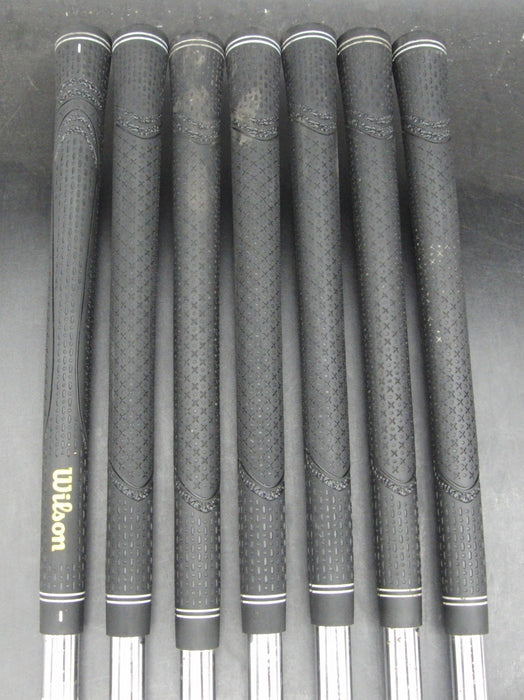 Set of 7x Wilson Ultra IS Irons 5-SW Stiff Steel Shafts Wilson Grips*