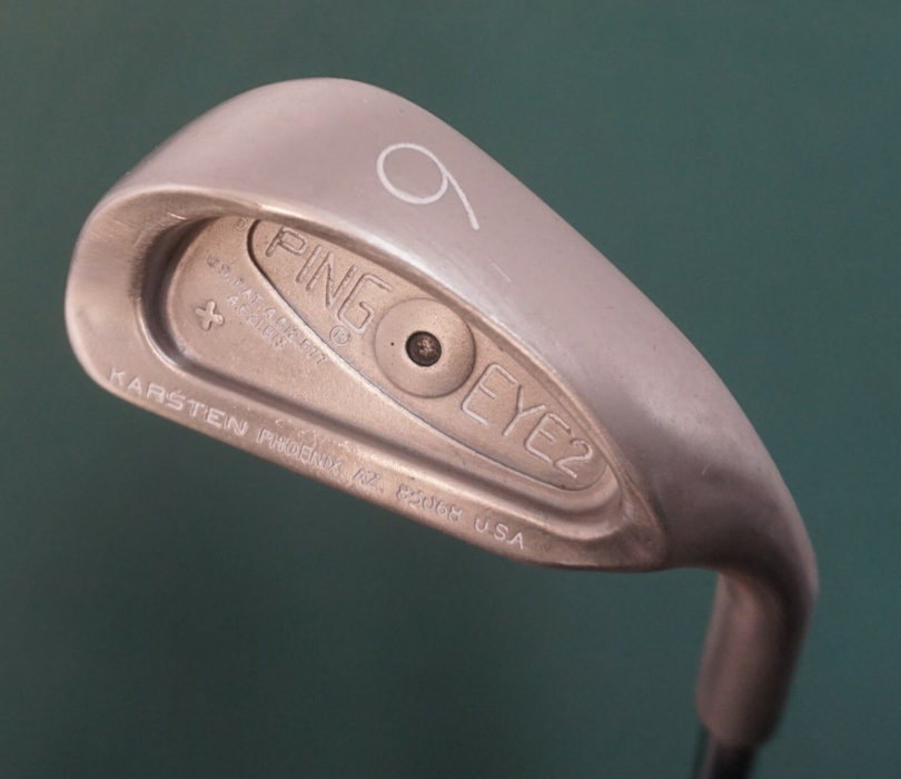 Ping Eye2+ Black Dot 6 Iron Stiff Steel Shaft Ping Grip