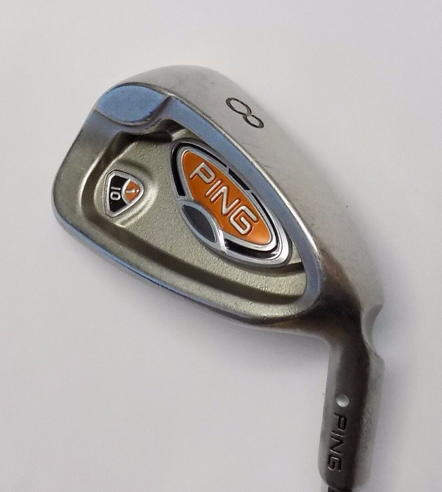 Ping i10 Silver Dot 8 Iron Cushin Stiff Steel Shaft, Ping Grip