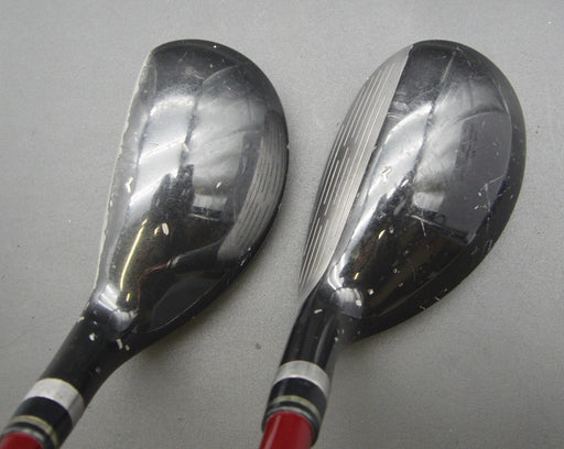 Set of 2 Wilson Staff DH6 19º 3 & 22º 4 Hybrid Regular Graphite Shafts W/S Grips