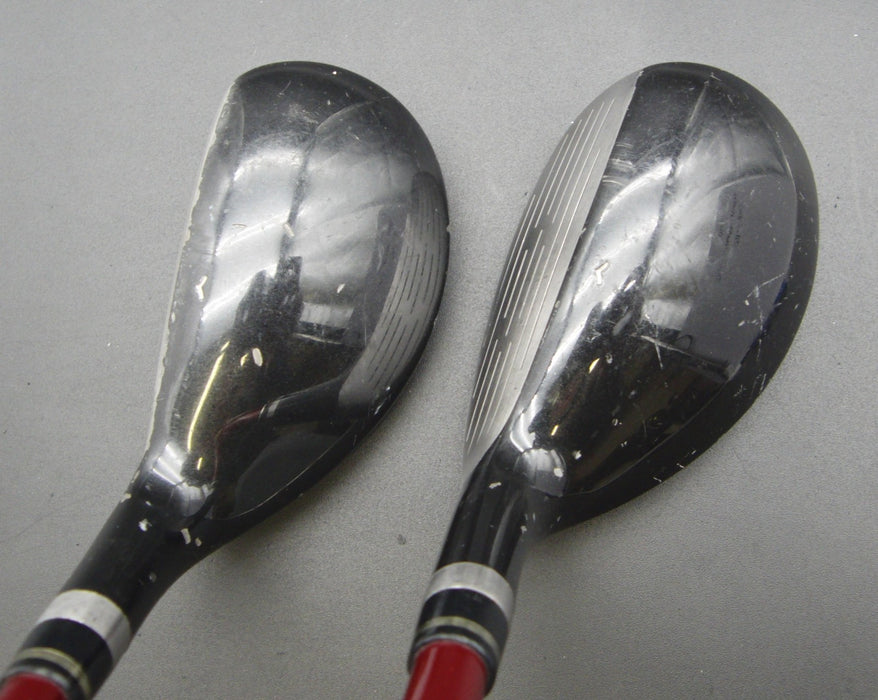 Set of 2 Wilson Staff DH6 19º 3 & 22º 4 Hybrid Regular Graphite Shafts W/S Grips