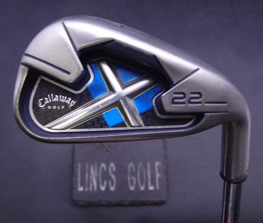 Callaway Golf X22 7 Iron Regular Steel Shaft Callaway Golf Grip