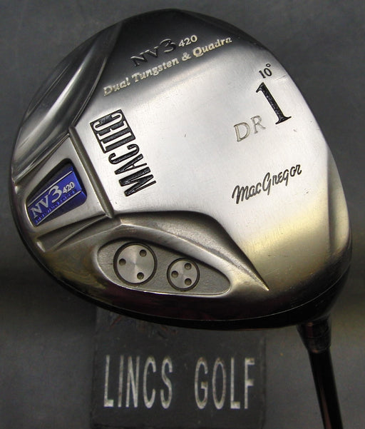 MacGregor Mactec NV3 10° 1 Driver/Wood Regular Graphite Shaft Golf Pride Grip