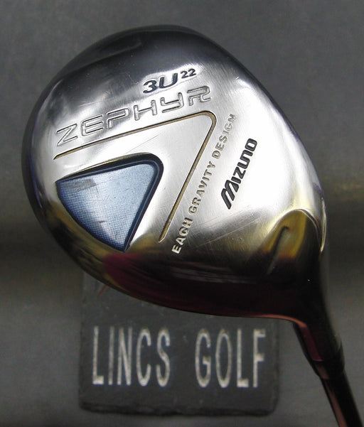 Mizuno Zephyr 22° 3 Hybrid Regular Graphite Shaft Mizuno Grip & Mizuno HeadCover