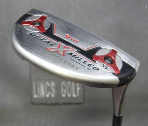 Odyssey Metal X Milled 9HT Putter Coated Steel Shaft 86cm Length Nex Grip