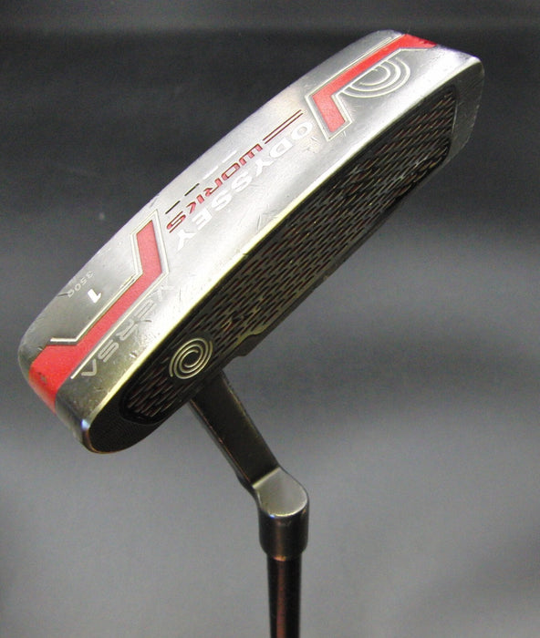 Odyssey Works Versa 1 Red Putter 87cm Length Graphite Shaft Odyssey Grip
