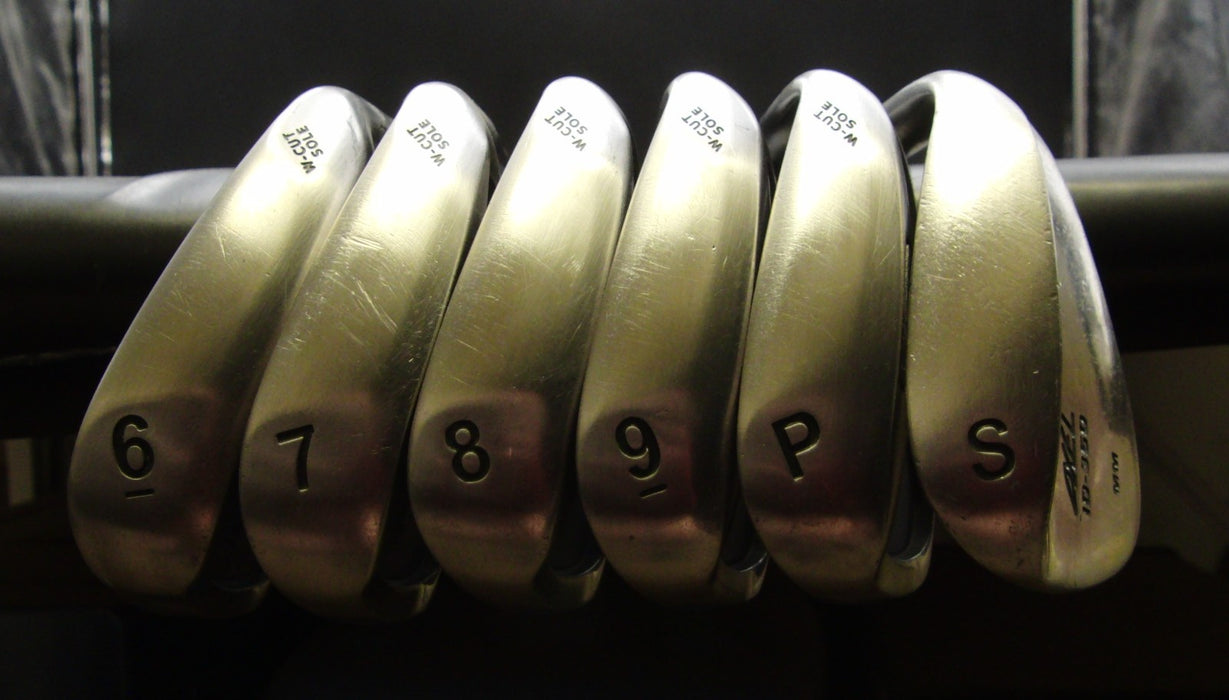 Set of 6 x Tsuruya Axel ID-350 Irons 6-SW Regular Graphite Shafts Mixed Grips