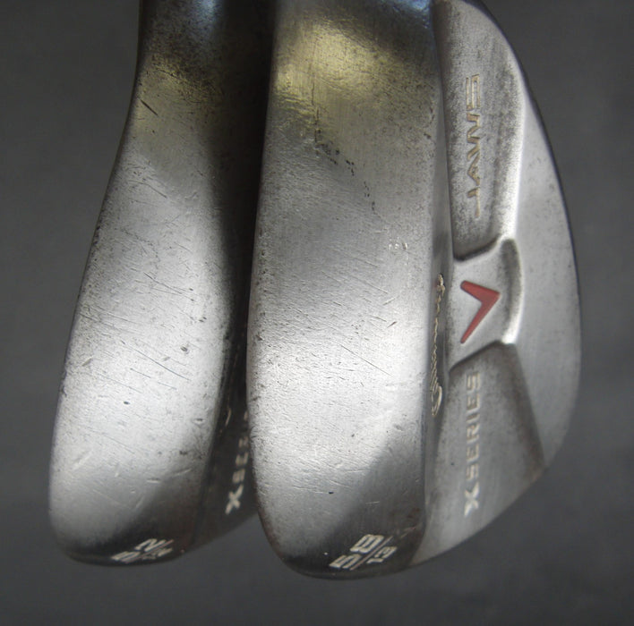 Set of 2 Callaway X Series Jaws 52° Gap Wedge + 58° Sand Wedge